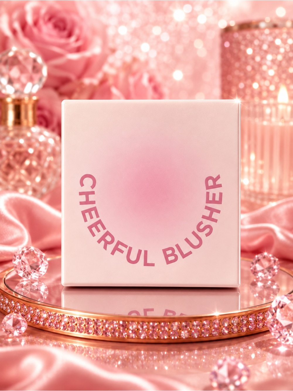 PEACH C Cheerful Blusher - Mulberryful